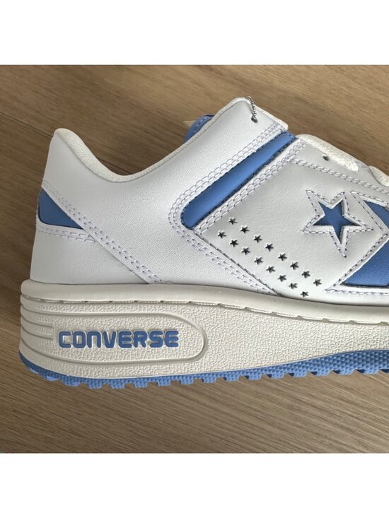 ⭐Converse Weapon Low Blue White Sz 10 Men\'s Shoes Open Sky Sneakers A12745C main image 6